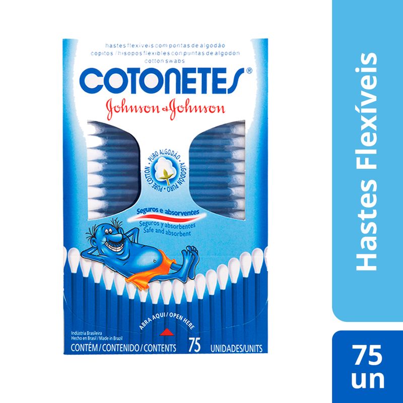 Hastes-Flexiveis-Cotonete-Johnson-75-Unidades