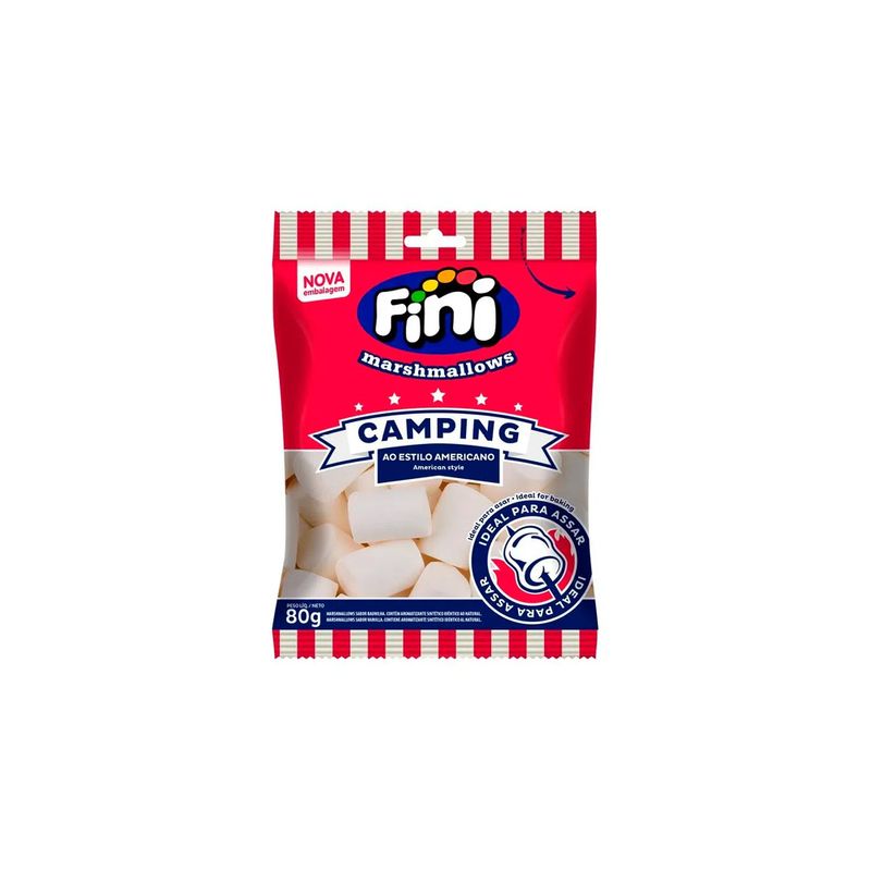 Marshmallow Camping American Fini 80g Mambo Supermercado São Paulo ...