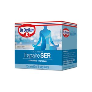 Chá Espaireser Dr.Oetker 15g com 10 Unidades