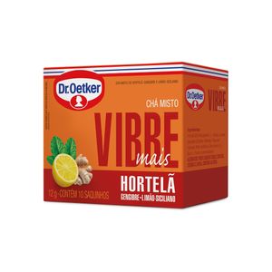 Chá Vibre Mais Dr.Oetker 12g com 10 Unidades