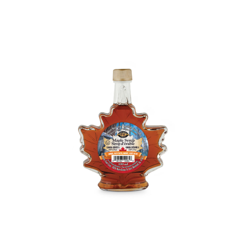 Xarope Bordo Maple Syrup 100% Puro, Calda para Panquecas, Bolduc