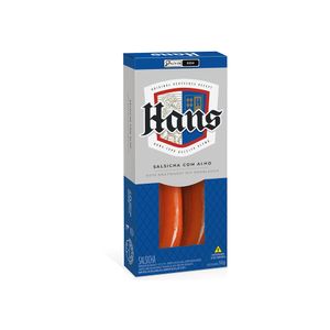 Salsicha com Alho Hans 240g