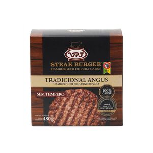 Hambúrguer Tradicional Angus sem Tempero Vpj 480g