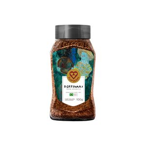 Café Solúvel Liofilizado 3 Corações Portinari Vidro 100g