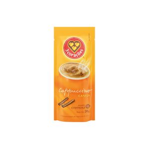 Café Solúvel Cappuccino com Canela 3 Corações Sachê 20g