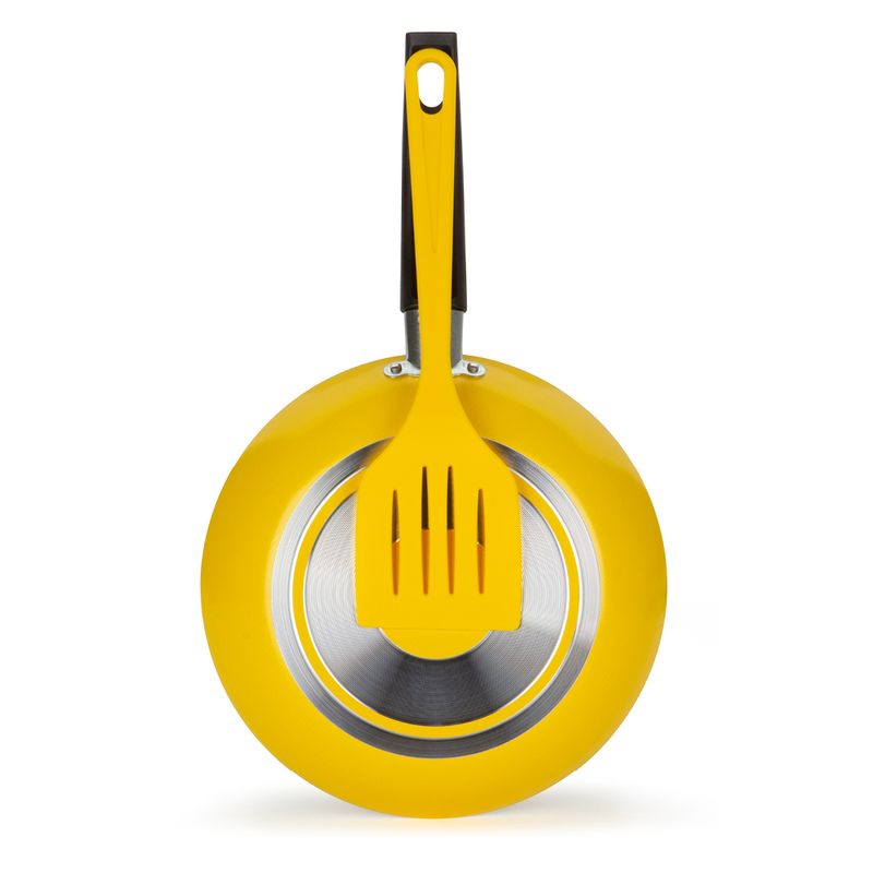 frigideira-amarela-com-espatula-multiflon-24cm