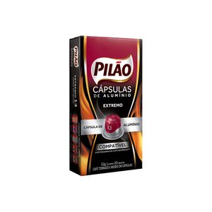 Cápsula de Café Extremo Pilão 52g com 10 Unidades