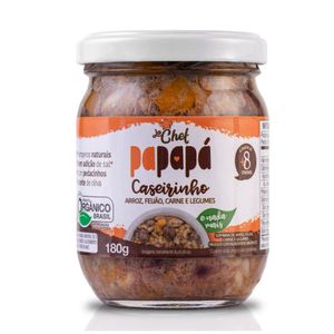 Alimento Infantil Caseirinho Papapá  Pacote 180g