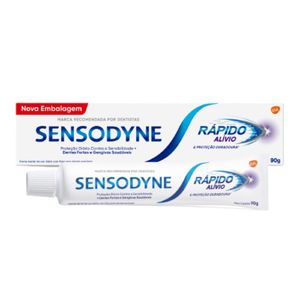 Creme Dental Rápido Alívio Sensodyne 90g