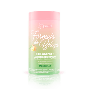 Formula da Beleza Colageno Sabor Limão Gaab 200g