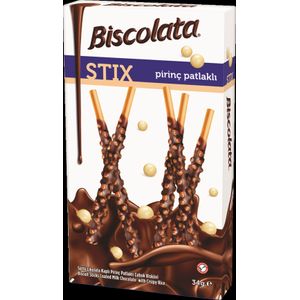 Biscoito Palito Coberto de Chocolate Stix Biscolata 34g