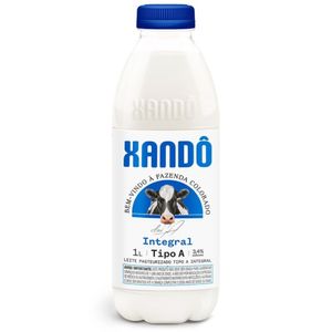 Leite Integral Tipo A In Natura Xandô 1 Litro