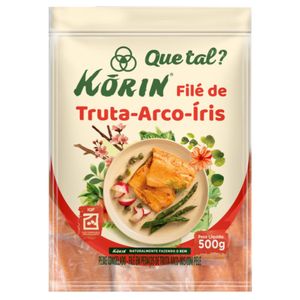 Filé De Truta Arco íris Korin 500g