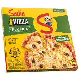 Pizza Presunto e Mussarela Sadia 460g