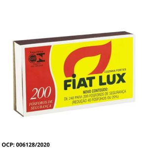 Fósforo Cozinha Fortes Fiat Lux com 200 unidades