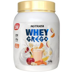 Whey Protein Grego Vitamina de Frutas Nutrata 450g