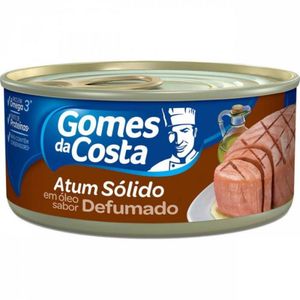 Atum Sólido em Óleo Defumado Gomes da Costa 170g