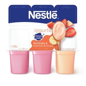 Iogurte Polpa Sabor Morango e Vitamina Nestlé 510g