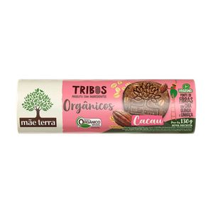 Biscoito Integral Mãe Terra Tribos Cacau 130g