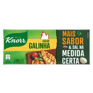 Caldo de Galinha  12 cubos Knorr 114g