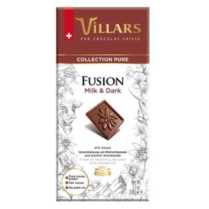 Chocolate Barra Milk & Dark Villars 100g
