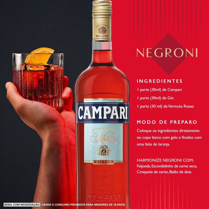 Aperitivo-Campari-Bitter-Garrafa-900ml