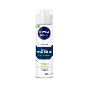 Espuma para Barbear Sensitive Nivea 193g