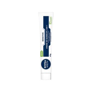 Creme de Barbear 2 em 1 Sensitive Nivea Men 65g