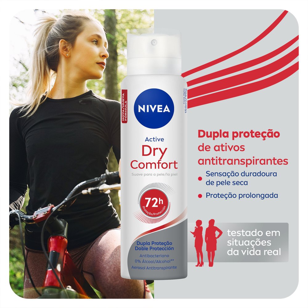 Desodorante Aerosol Dry Comfort Nivea 150ml