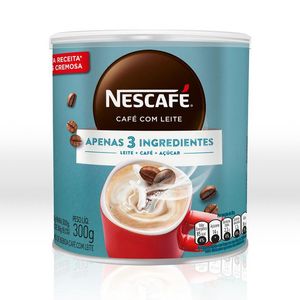 Café Solúvel com Leite Nescafé Lata 330g