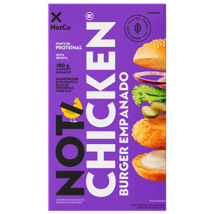 Hamburguer Empanado Not Chicken 180g