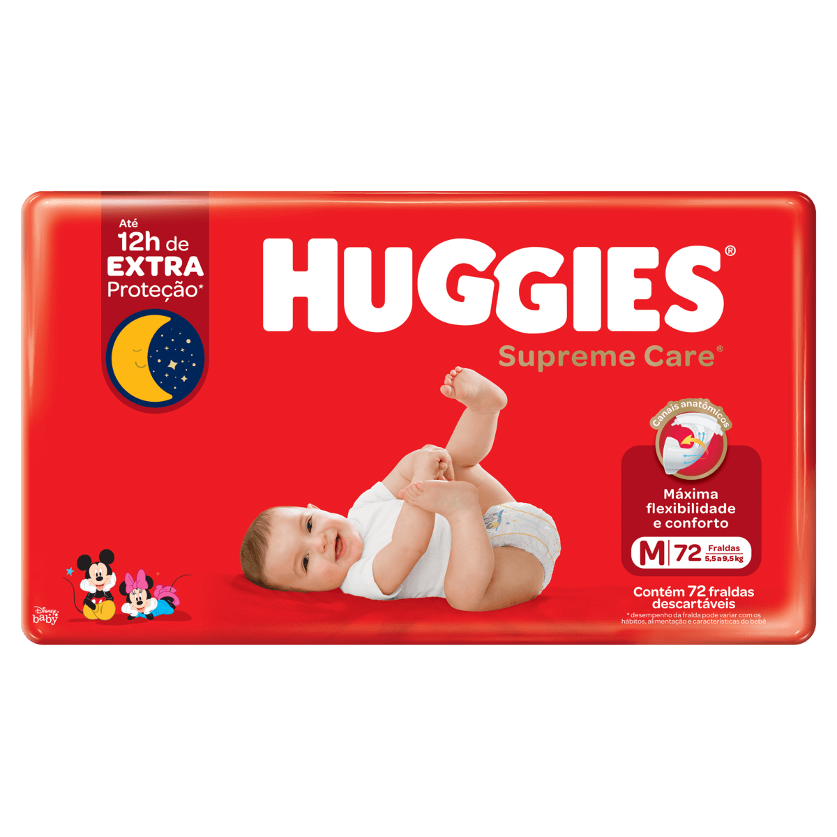 Fralda Huggies Roupinha Supreme Care M - 72 Unidades |Mambo ...