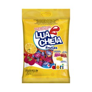 Bala Recheada Dori Lua Cheia Frutas 100g