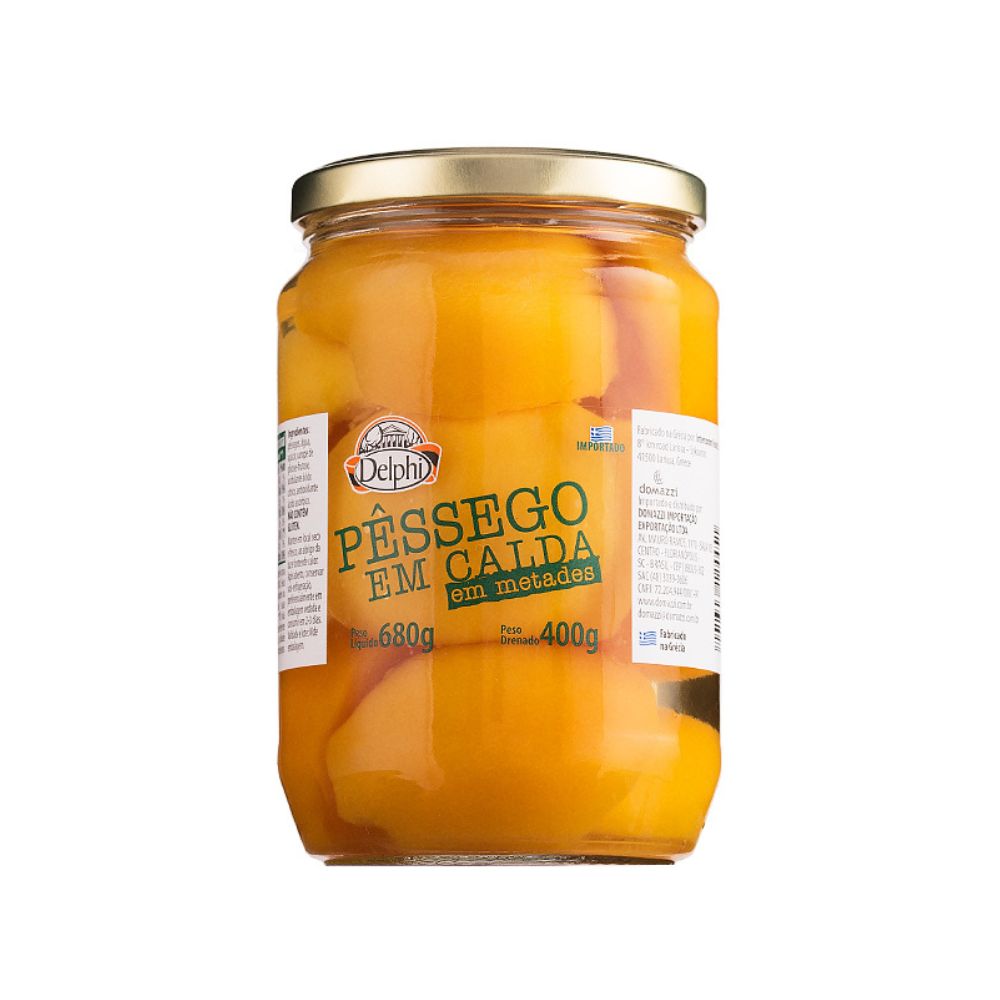 Pêssego em Calda Delphi 680g