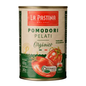 Tomate Pelado Orgânico La Pastina 400g