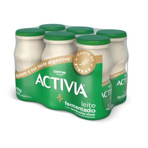 Leite Fermentado Activia 450g 6 unidades
