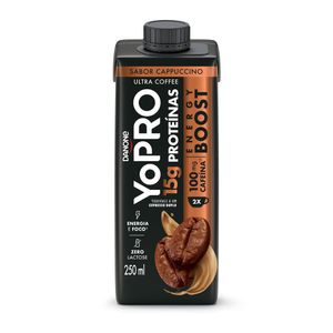 Energy Boost UHT YoPRO 15g de Proteínas Cappuccino 250ml