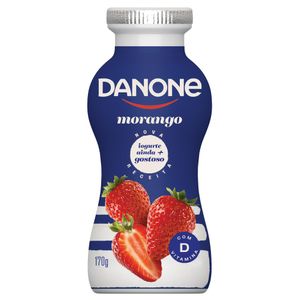 Iogurte Líquido Sabor Morango Danone 170g
