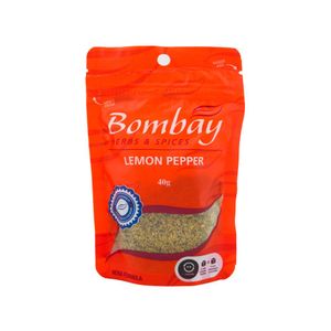 Tempero Lemon Pepper 40g Pouch Bombay