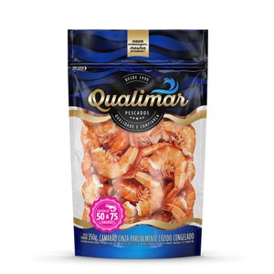 Camarão Descascado Cozido 50/75 Qualimar 350g