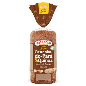 Pão Integral Castanha-do-Pará & Quinoa Wickbold 350g
