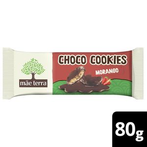 Choco Cookies Mãe Terra Morango 80 g