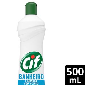 Limpador Cif Banheiro Sem Cloro Squeeze 500 ml