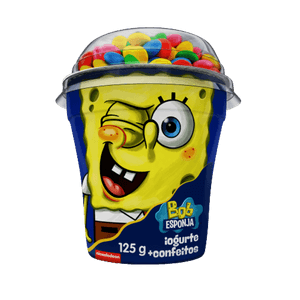 Iogurte Tradicional e Chocolate Bob Esponja 125g