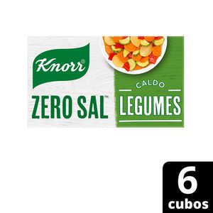 Caldo Knorr Zero Sal Legumes 48g 6 cubos