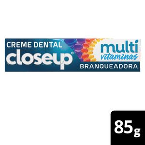 Creme Dental Multivitaminas +12 Benefícios Branqueadora Close Up 85g