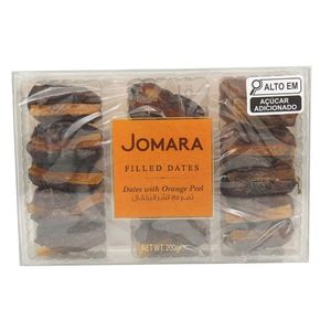 Tâmara Recheado Com Casca De Laranja Jomara 200g