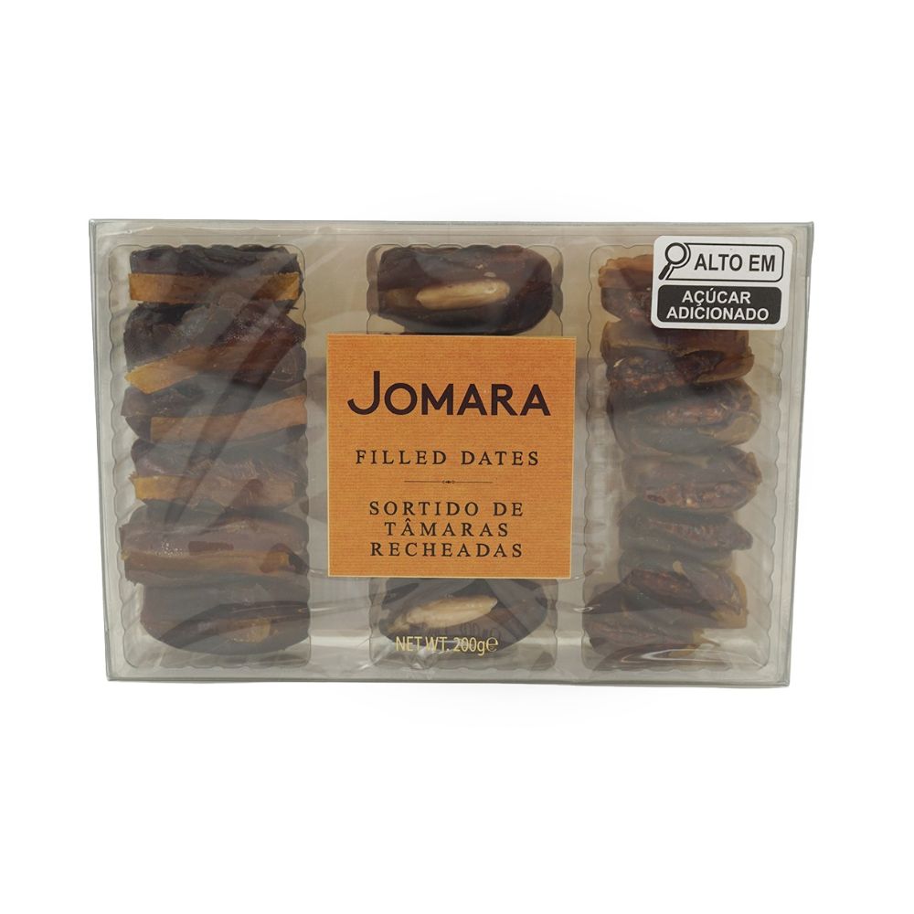 Tâmara Recheado Mix Sabores Jomara 200g