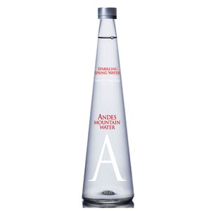 Água Mineral com Gás Andes Mountain Water Vidro 500ml