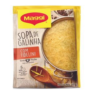 Sopa de Galinha com Fidelini Maggi 60g